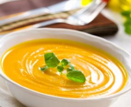Сыроедный суп из тыквы